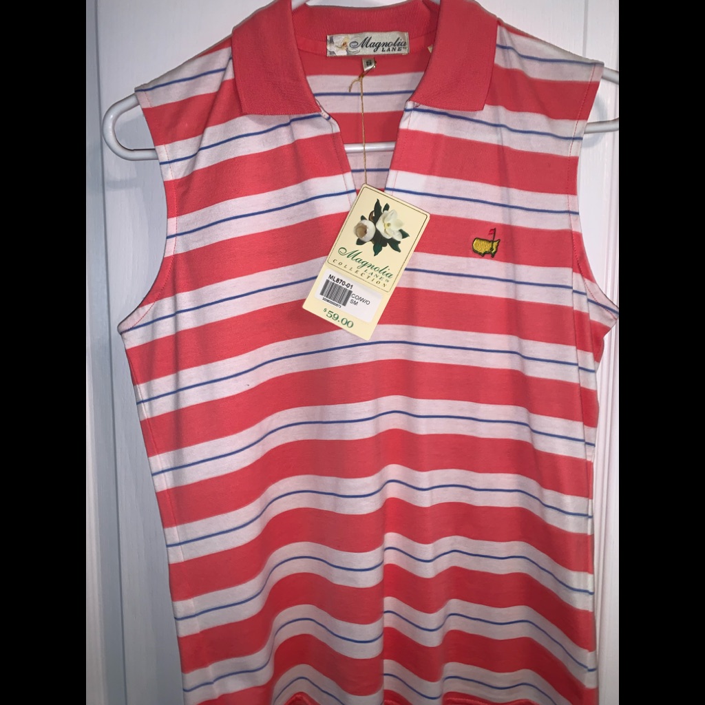 Masters Tournament Nwt Magnolia Lane Masters Womens Golf Shirt Small